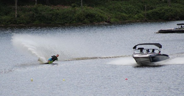 Waterskiing is an allowed use on many water bodies in Vermont; some lakes have specific rules, so be sure to check the Use of Public Waters Rules for more information.