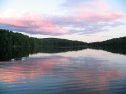 Pic of Sunset at Buck Lake