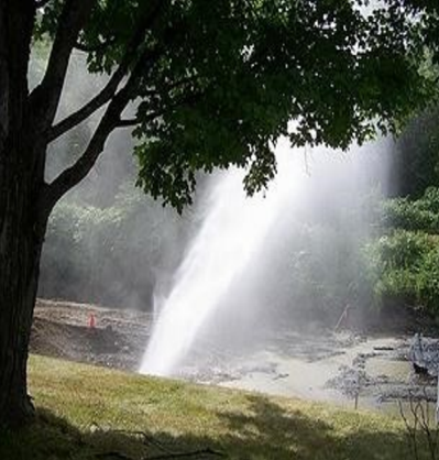 municipal water leak