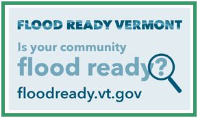 A clickable image that links to the Flood Ready Vermont website